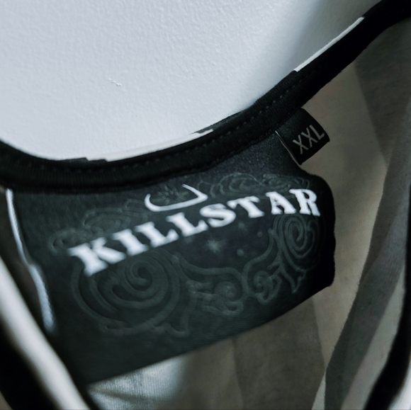 KILLSTAR Stripe O Negative Top - Picture 5 of 6